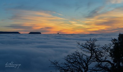 Blanket of clouds